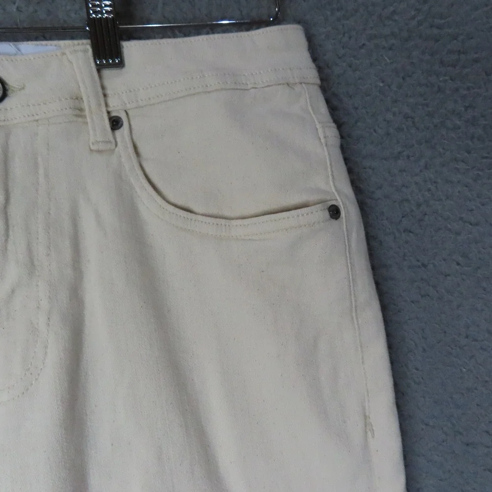 Paper Denim & Cloth Mens 30x30 Vintage Taper Jeans Ivory Straight NEW‎ READ